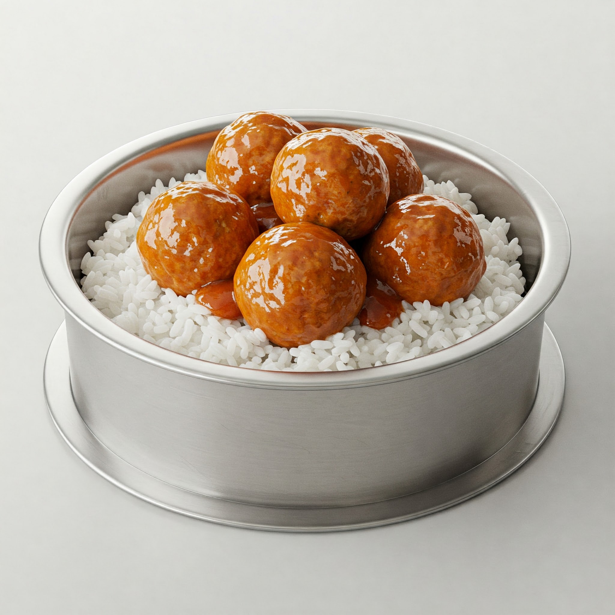 Turkey Meatballs & Rice
